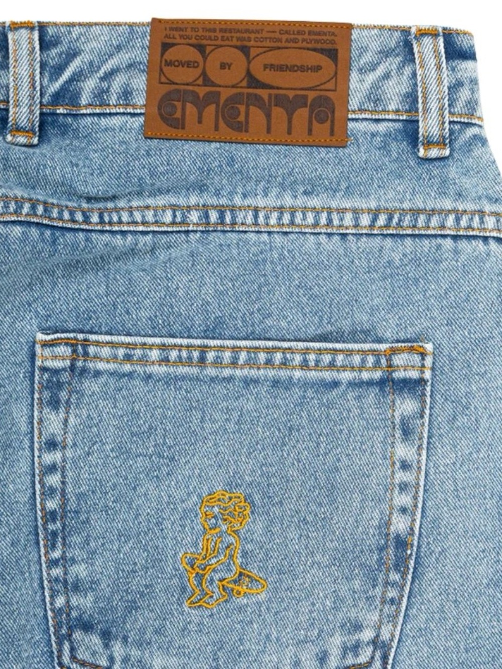 Ementa Magoado Denim Jeans Size 36 Waist